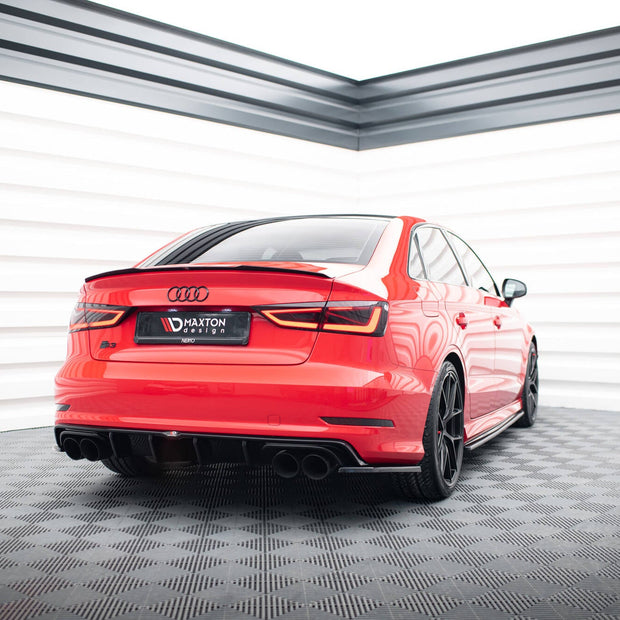 Spoilerläpp för Audi A3 / A3 S-Line / S3 / RS3 Sedan 8V