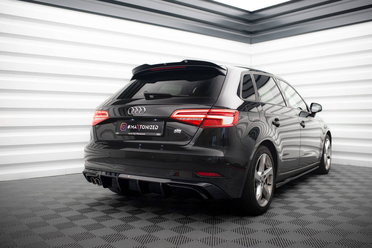Spoilerläpp för Audi A3 Sportback 8V Facelift