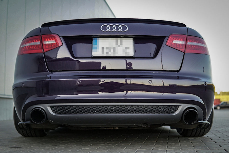 Spoilerläpp för Audi A6 S-Line C6 Facelift Sedan