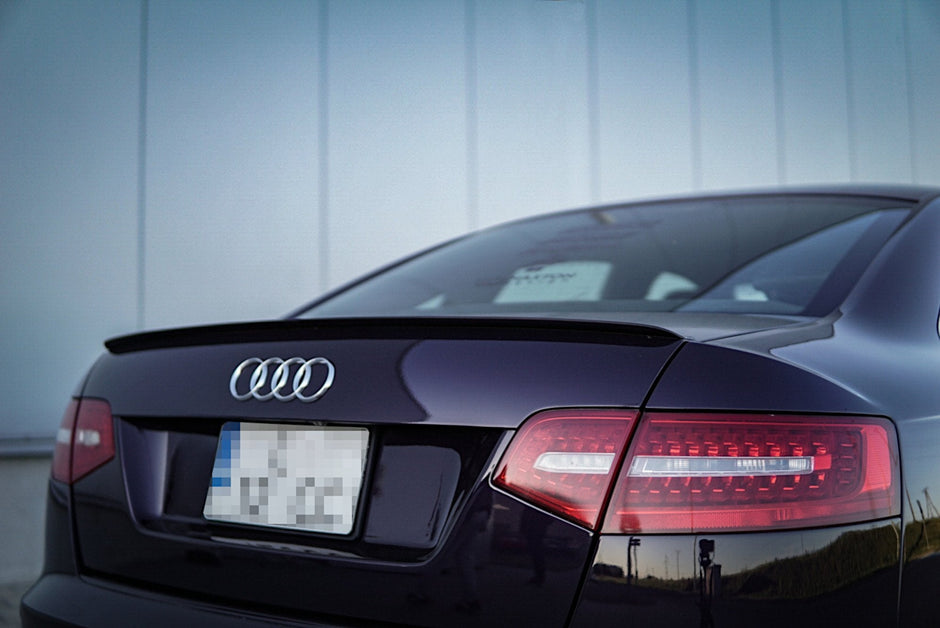 Spoilerläpp för Audi A6 S-Line C6 Facelift Sedan