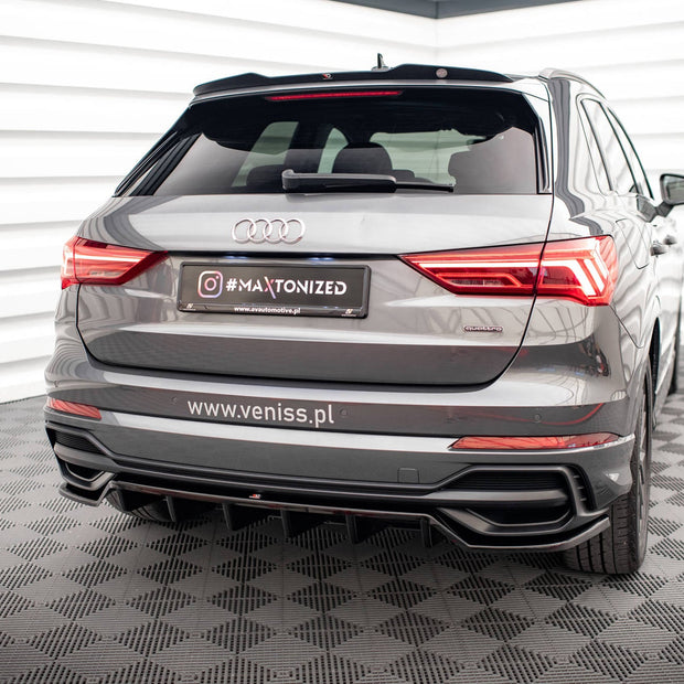 Spoilerläpp för Audi Q3 S-Line SUV F3