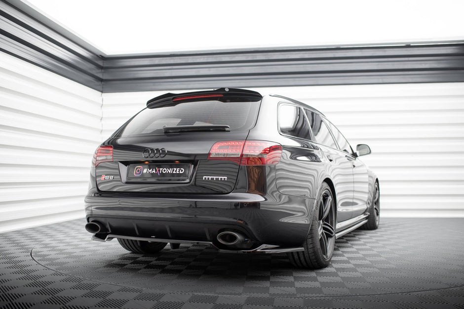Spoilerläpp för Audi RS6 Avant C6