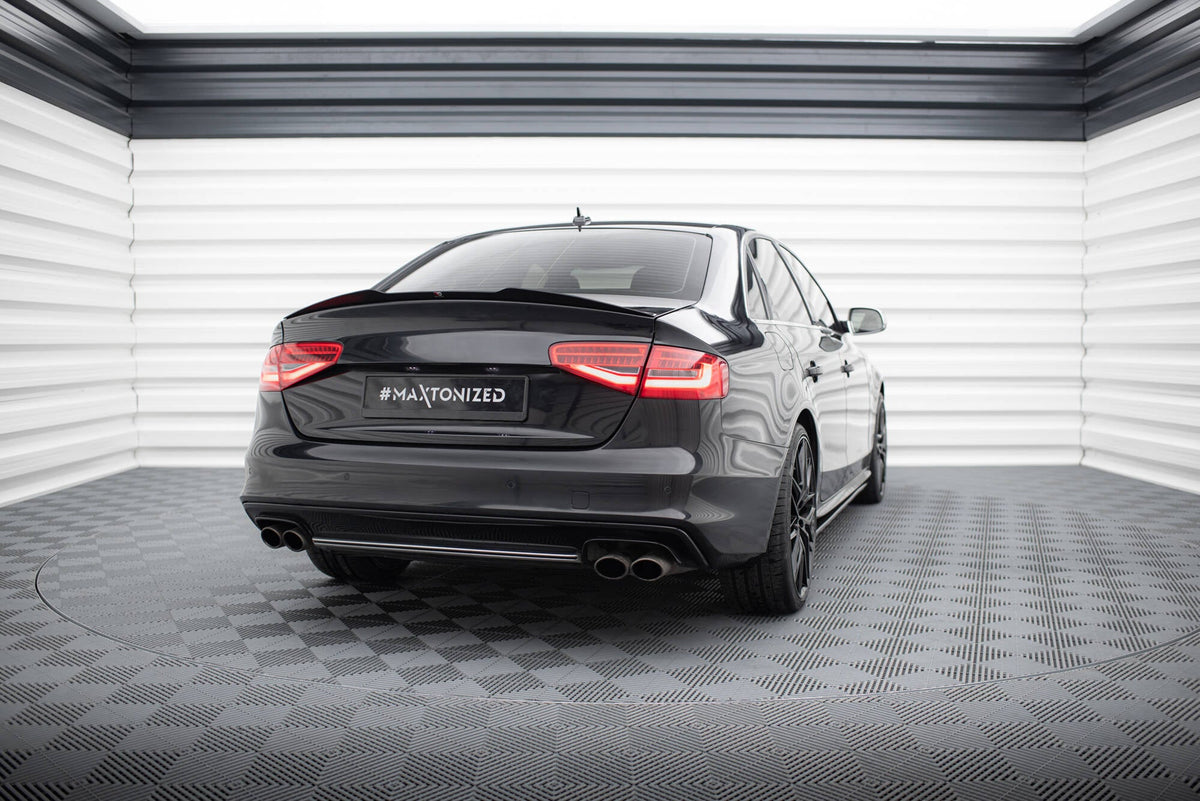 Spoilerläpp för Audi S4 B8 Facelift Sedan