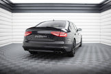 Spoilerläpp för Audi S4 B8 Facelift Sedan