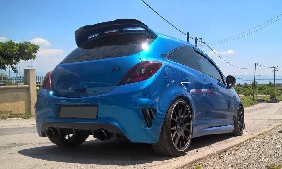 Spoilerläpp för Opel Corsa OPC/VXR D/E
