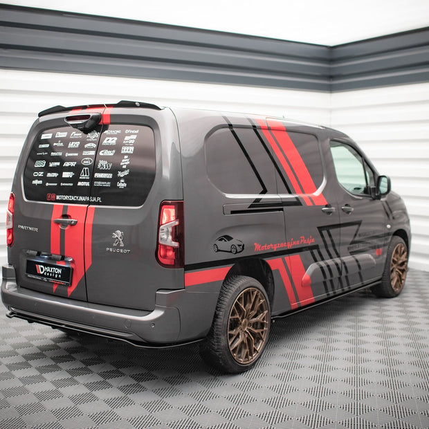 Spoilerläpp för Peugeot Partner Mk3