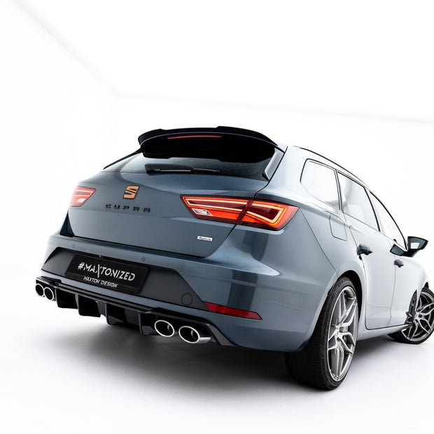 Spoilerläpp V.1 för Seat Leon Cupra ST Mk3 / Mk3 Facelift
