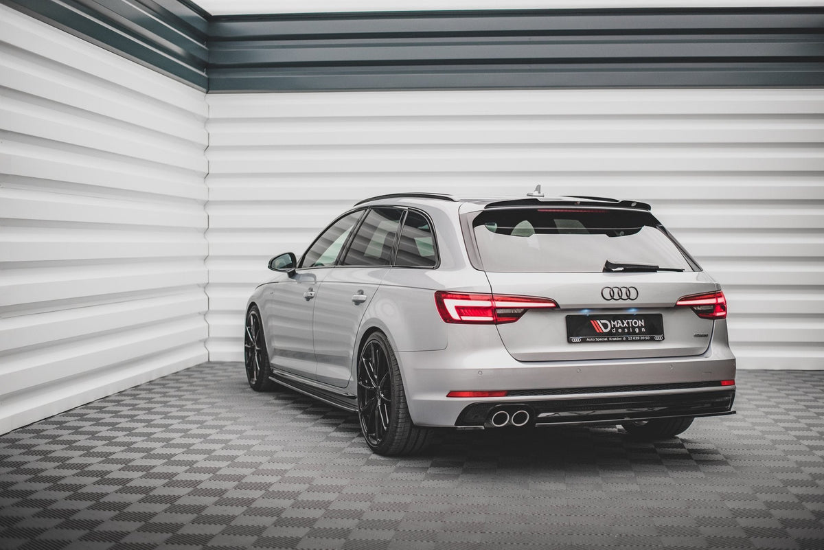 Spoilerläpp V.2 för Audi S4 / A4 S-Line Avant B9 / B9 Facelift