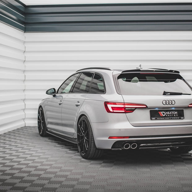 Spoilerläpp V.2 för Audi S4 / A4 S-Line Avant B9 / B9 Facelift