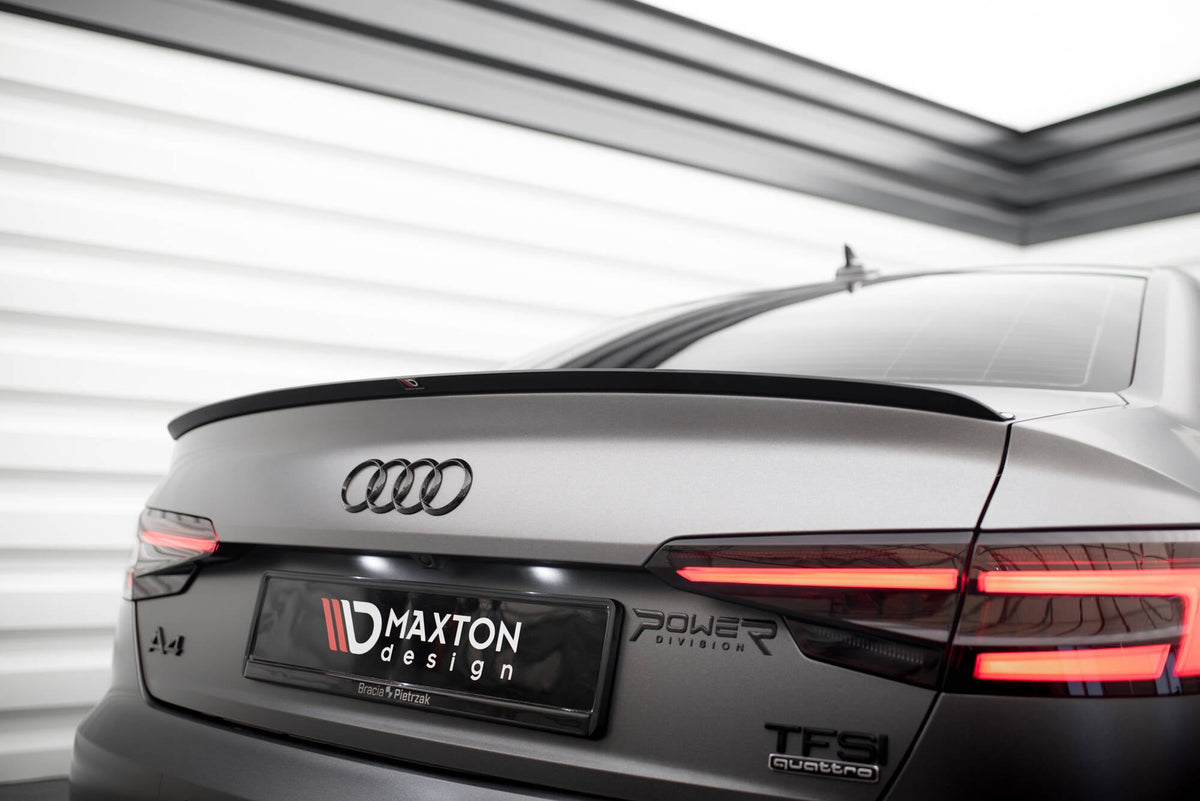 Spoilerläpp V.2 för Audi S4 / A4 Standard / S-Line / Competition Sedan B9 / B9 Facelift