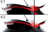 Spoilerläpp V.2 för Ford Fiesta Mk8 ST / ST-Line