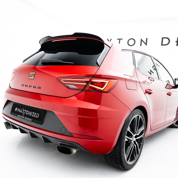 Spoilerläpp V.2 för Seat Leon Cupra Hatchback Mk3