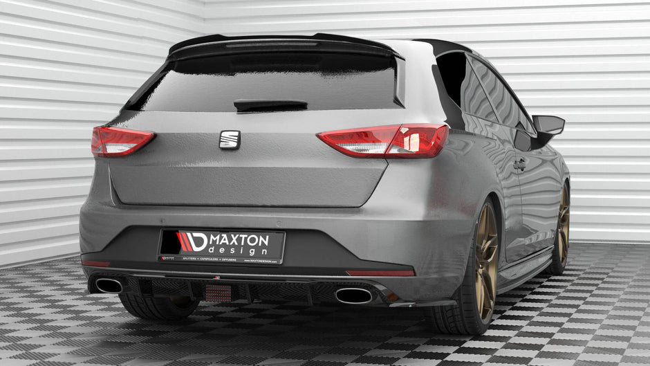 Spoilerläpp V.2 för Seat Leon Cupra Sportstourer Mk3 Facelift