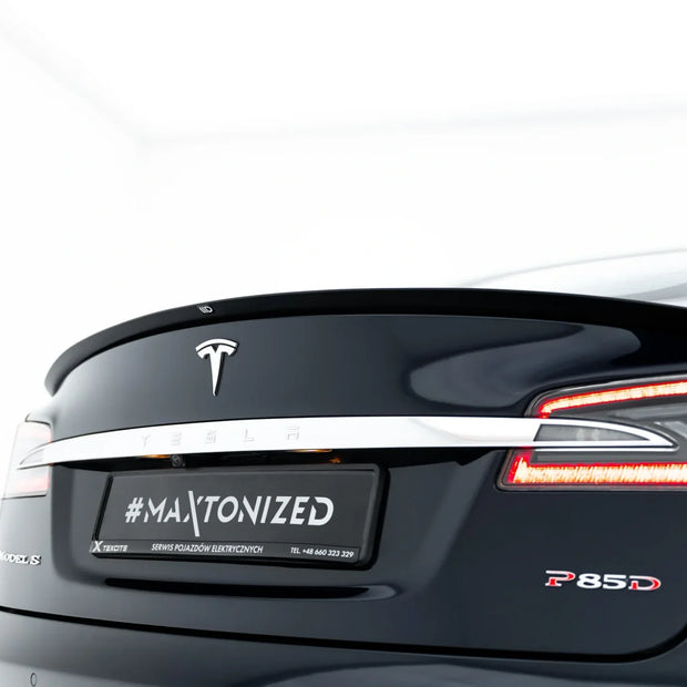 Spoilerläpp V.2 för Tesla Model S Mk1