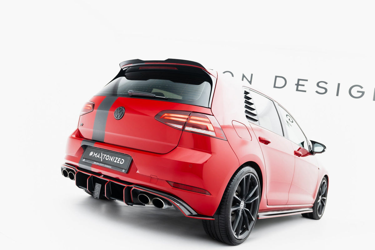 Spoilerläpp V.3 för Volkswagen Golf R / R-Line / GTI / GTD Mk7 / Mk7 Facelift