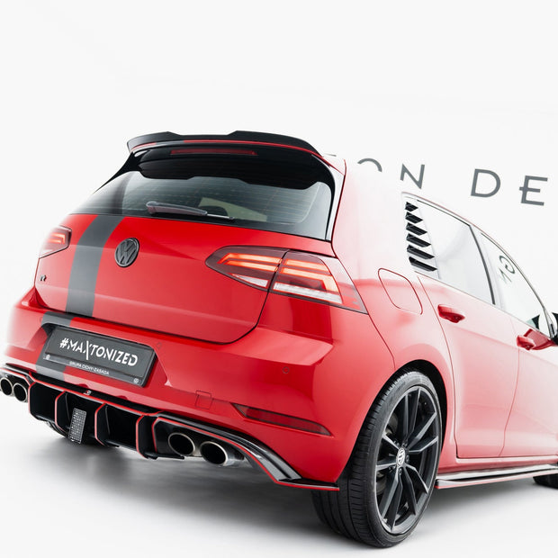 Spoilerläpp V.3 för Volkswagen Golf R / R-Line / GTI / GTD Mk7 / Mk7 Facelift