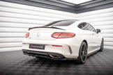 Spoilerläpp för Mercedes- Benz C Coupe AMG-Line C205 Facelift