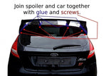 Roof Spoiler (Rs LOOK) för Ford Fiesta Mk7 / Mk7 Facelift