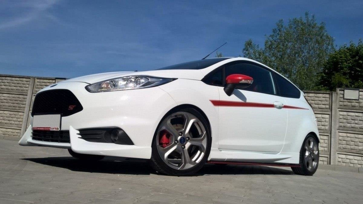 Främre Stötfångare Spoiler för Ford Fiesta ST Mk7 Facelift