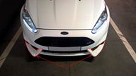 Främre Stötfångare Spoiler för Ford Fiesta ST Mk7 Facelift