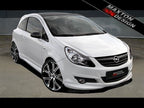 Främre Stötfångare Spoiler för Opel CORSA D