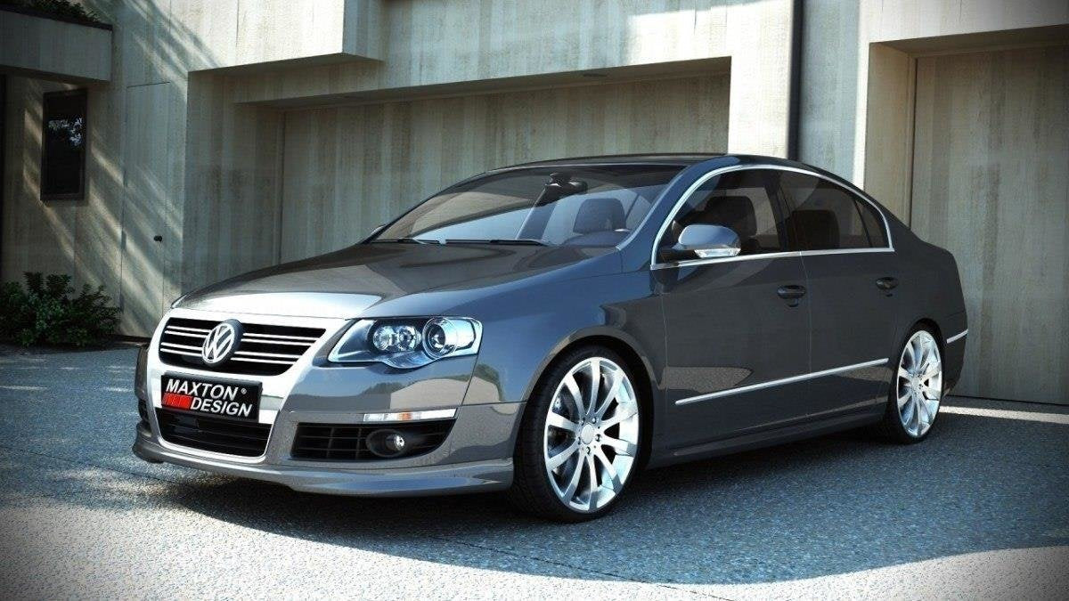 Främre Stötfångare Spoiler för Volkswagen Passat B6 ( R-LINE LOOK )