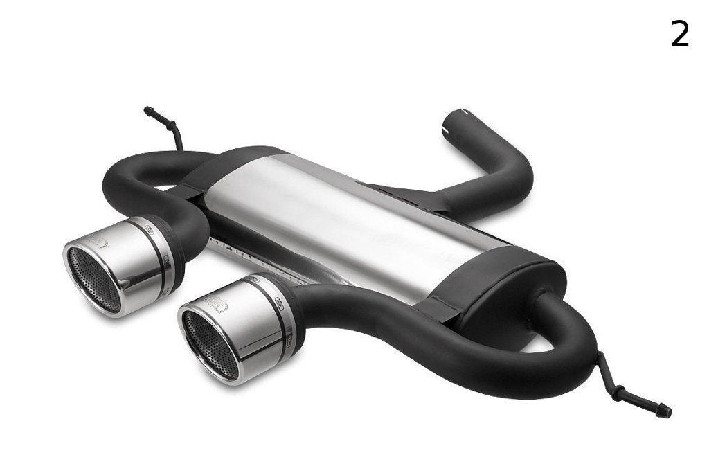 Sports Exhaust Muffler Exhaust för Volkswagen Golf VI, Golf Mk5 R32, Scirocco 3