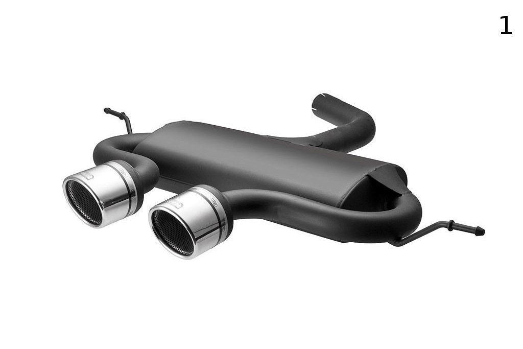 Sports Exhaust Muffler Exhaust för Volkswagen Golf VI, Golf Mk5 R32, Scirocco 3