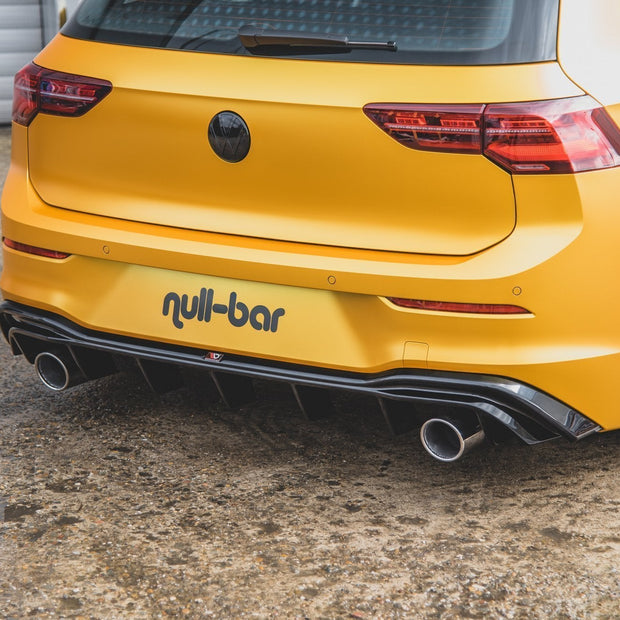 Rear Valance (GTI LOOK) With Exhaust för Volkswagen Golf Mk8