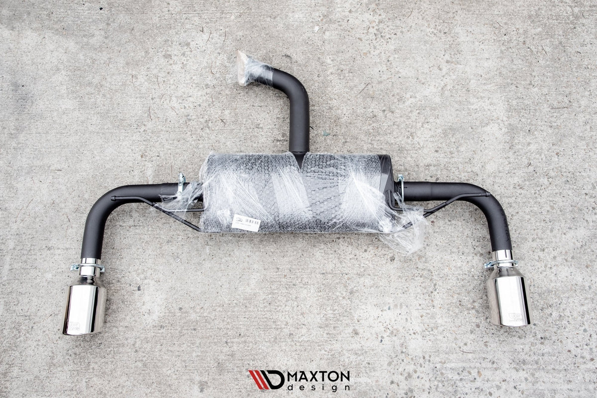 Rear Valance (GTI LOOK) With Exhaust för Volkswagen Golf Mk8