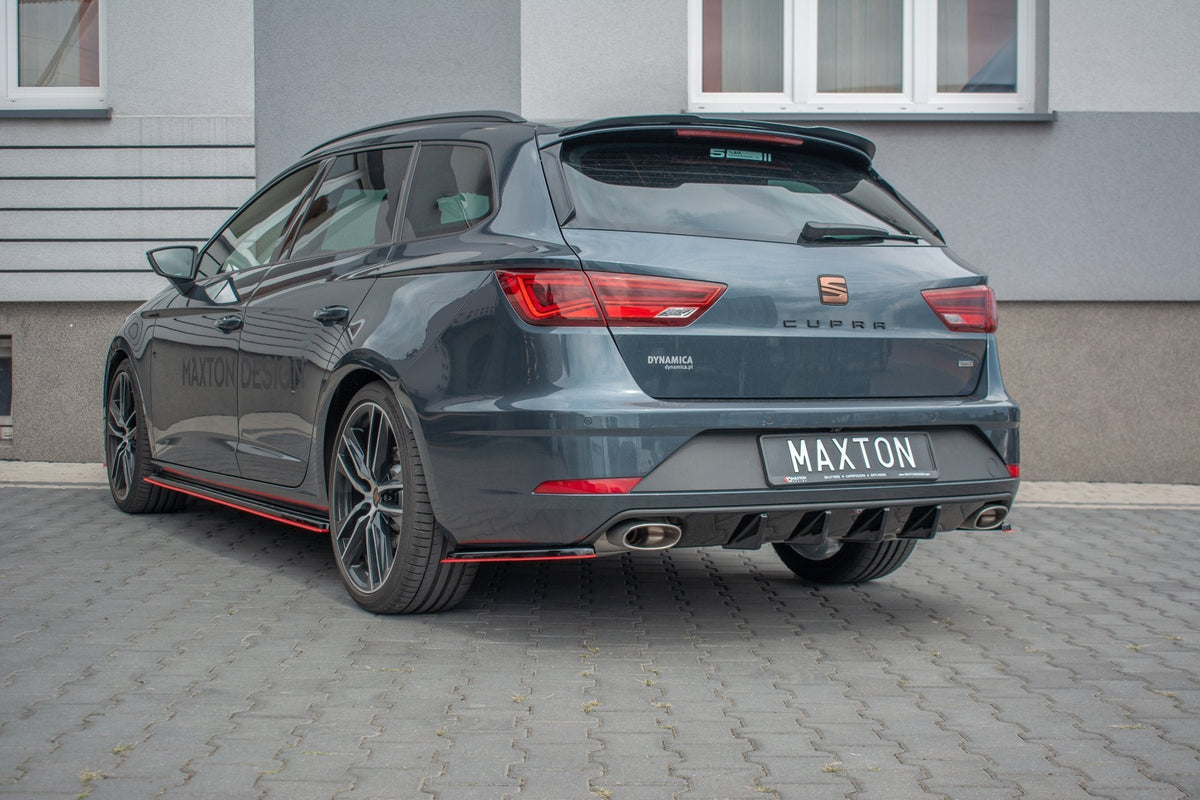 Rear Valance V.1 för Seat Leon Cupra Mk3 Facelift Sportstourer