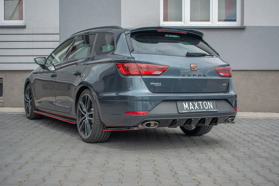 Rear Valance V.1 för Seat Leon Cupra Mk3 Facelift Sportstourer
