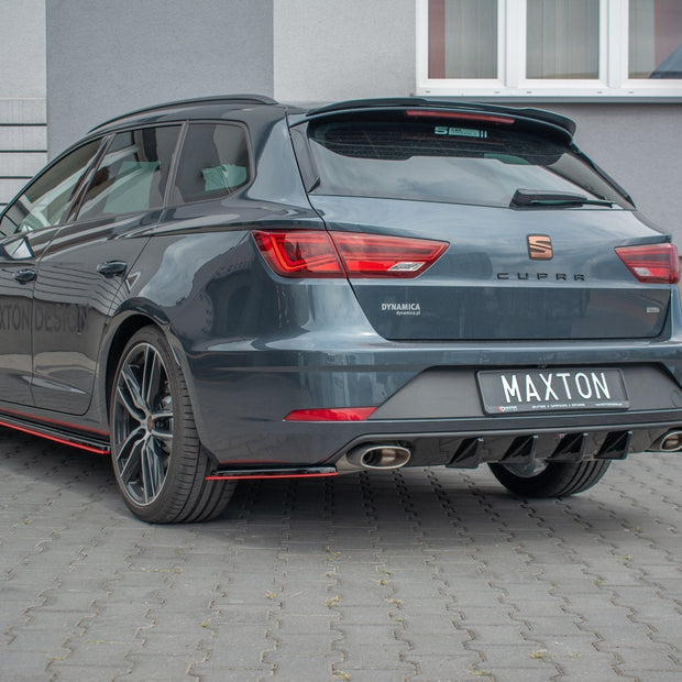 Rear Valance V.1 för Seat Leon Cupra Mk3 Facelift Sportstourer