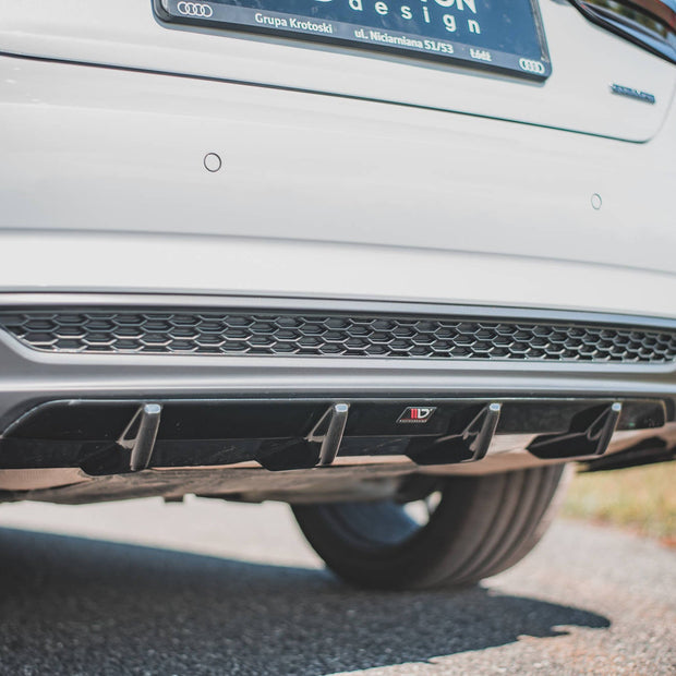 Rear Valance för Audi A5 S-Line F5 Coupe / Sportback