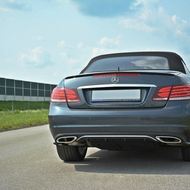 Maxton Design Bakre diffusor – Mercedes - Benz E Coupe / Cabrio C207 Facelift / A207 Facelit