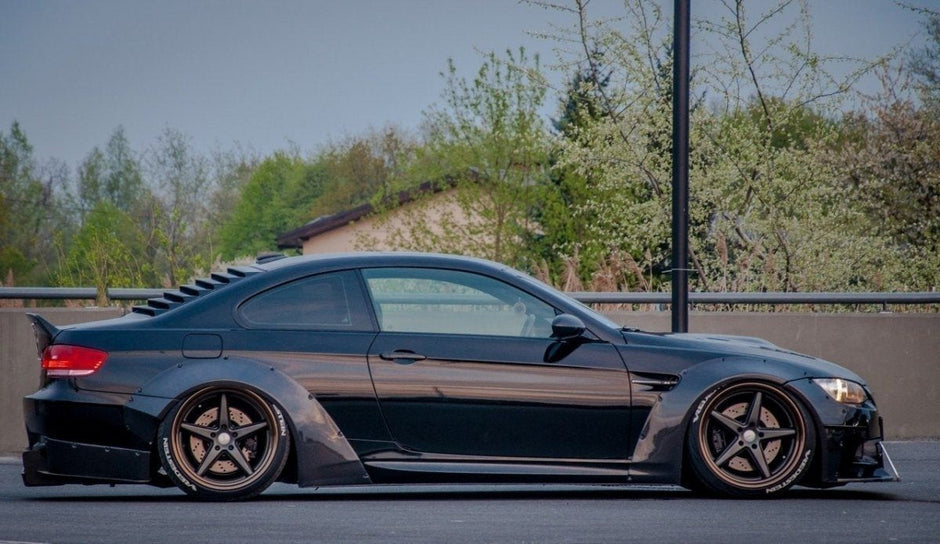 WINDOW LOUVER för BMW M3 E92 REAR