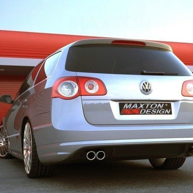 Bakre Stötfångare Spoiler för Volkswagen Passat B6 ( R-LINE LOOK ) 2 ExhaustS