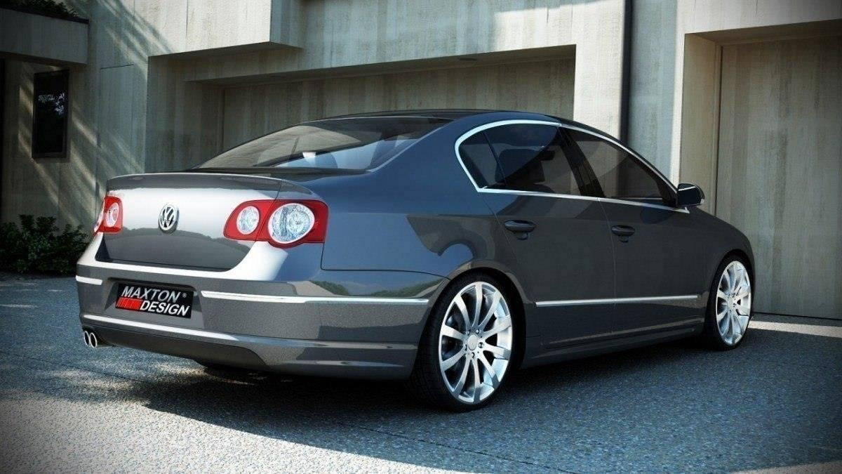 Bakre Stötfångare Spoiler för Volkswagen Passat B6 (R-LINE LOOK) Saloon