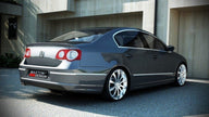 Bakre Stötfångare Spoiler för Volkswagen Passat B6 (R-LINE LOOK) Saloon