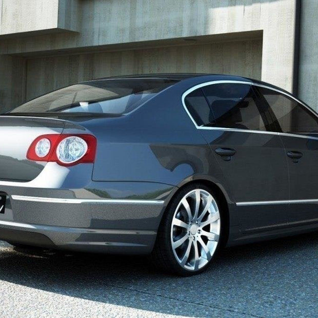 Bakre Stötfångare Spoiler för Volkswagen Passat B6 (R-LINE LOOK) Saloon