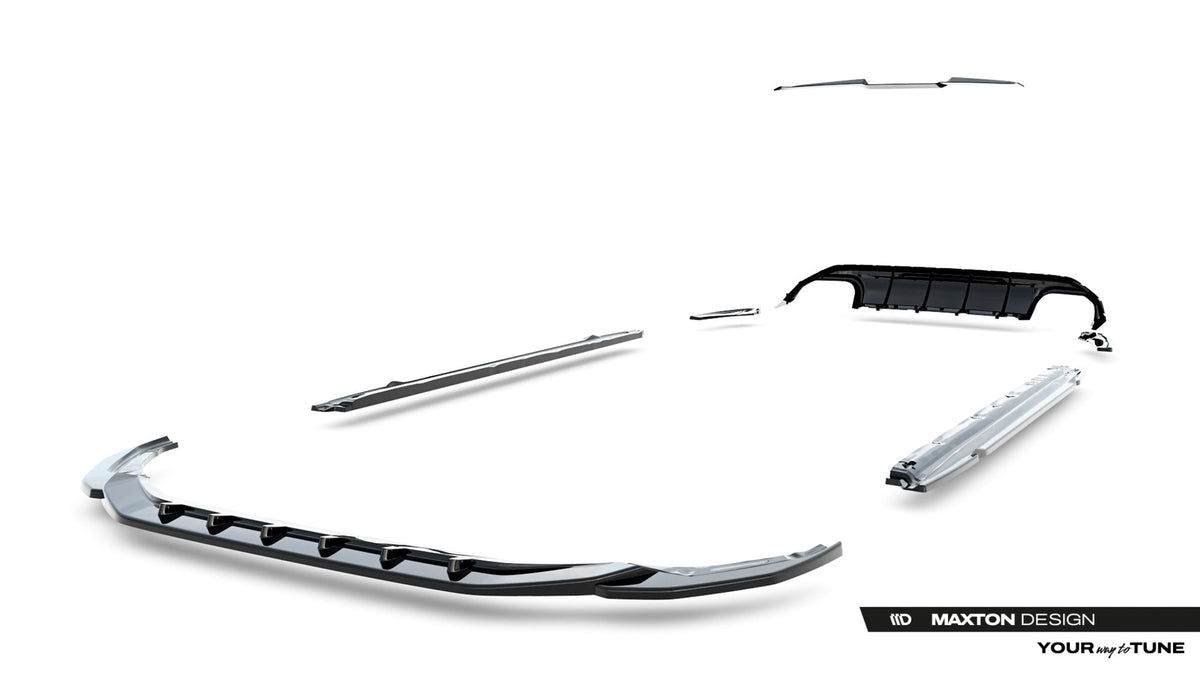 Splitter-kit för Audi A3 S-Line Sportback 8Y