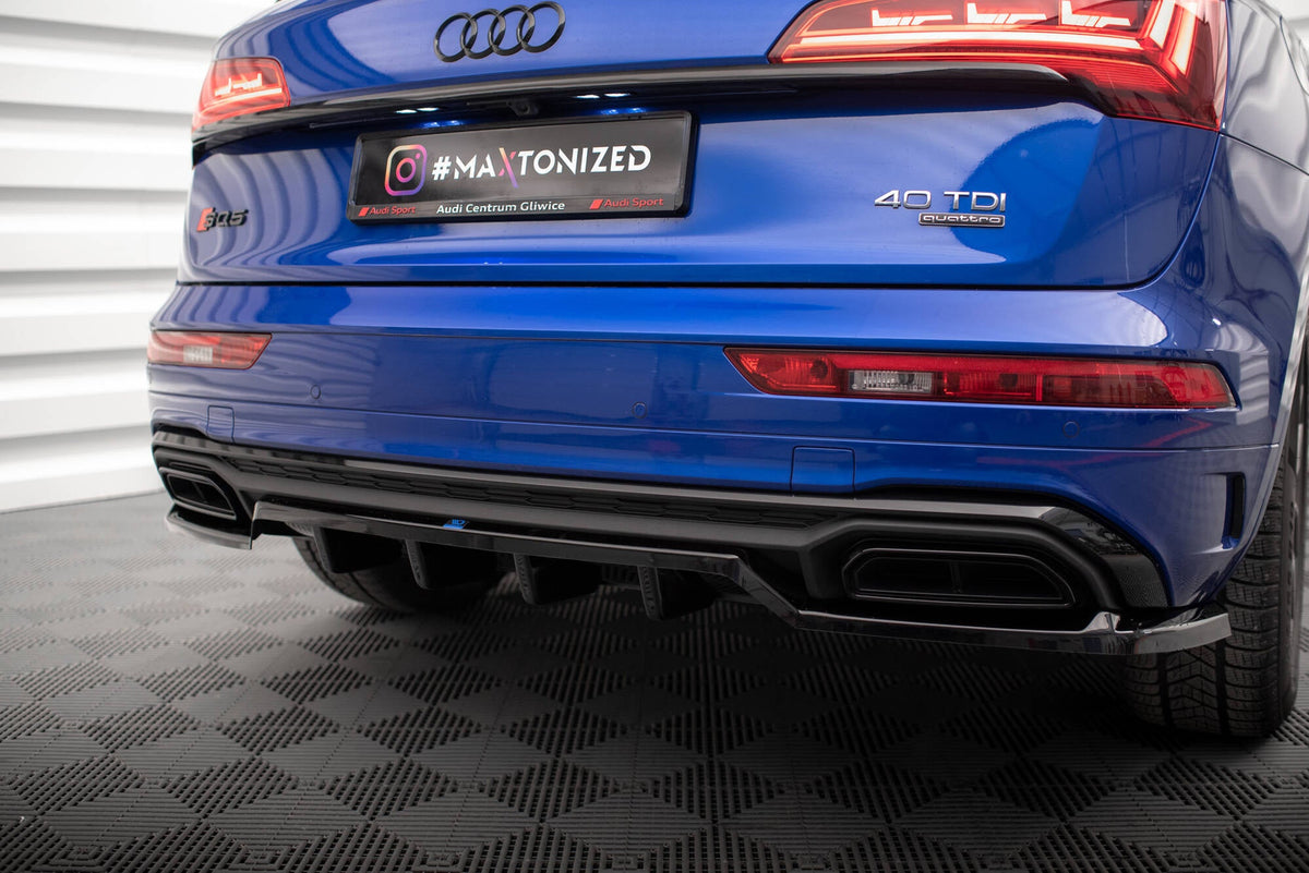 Splitter-kit för Audi Q5 S-Line SUV Mk2 Facelift