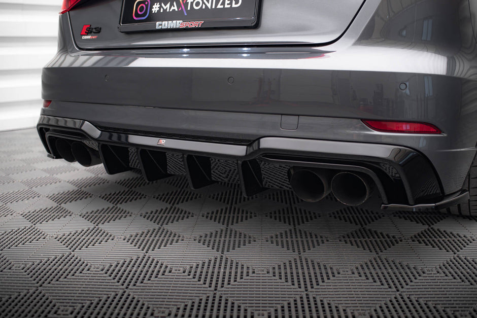 Splitter-kit för Audi S3 Sportback 8V Facelift