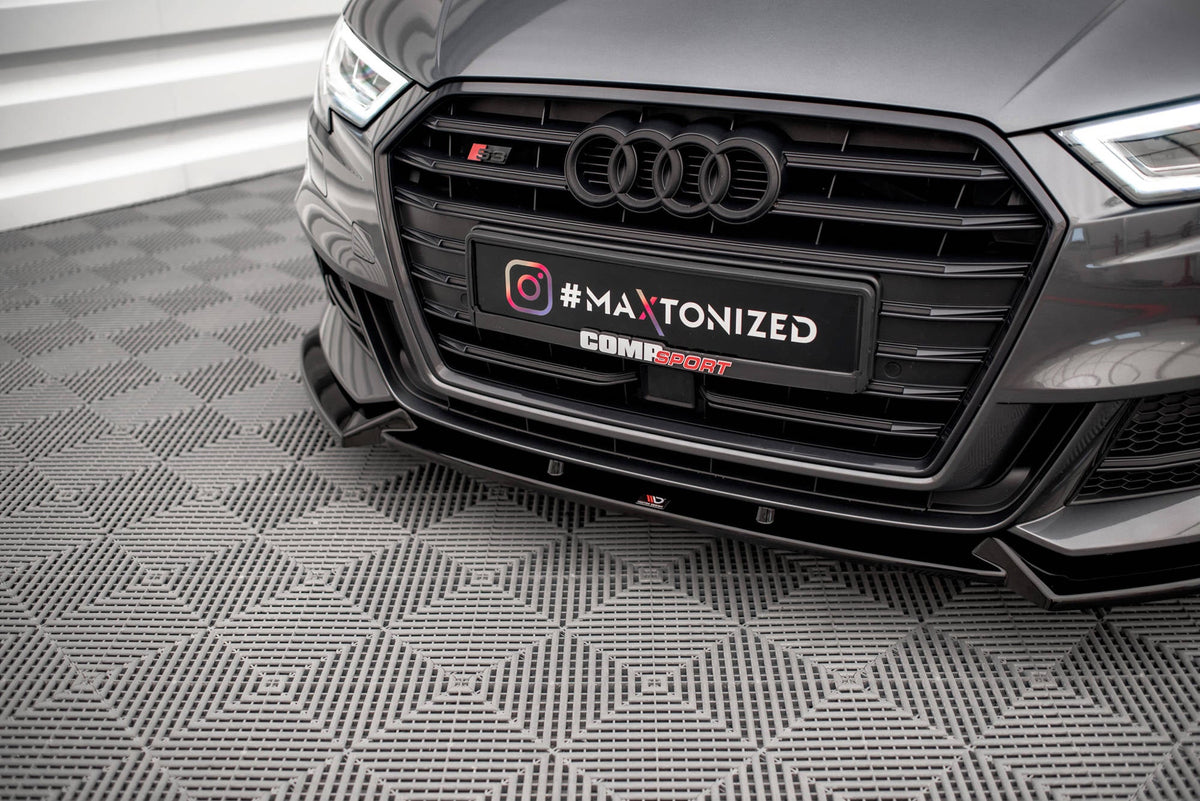 Splitter-kit för Audi S3 Sportback 8V Facelift