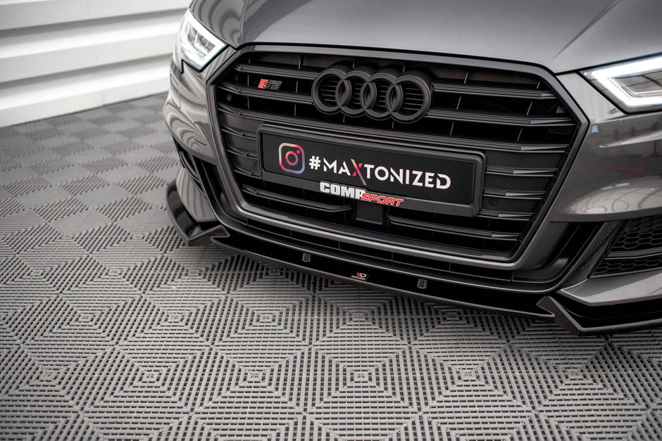 Splitter-kit för Audi S3 Sportback 8V Facelift