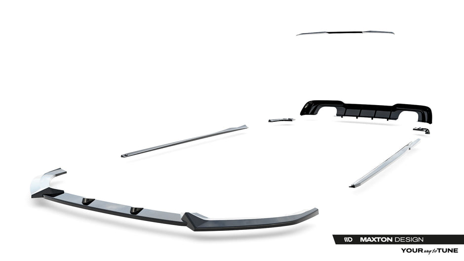 Splitter-kit för Audi S3 Sportback 8V Facelift