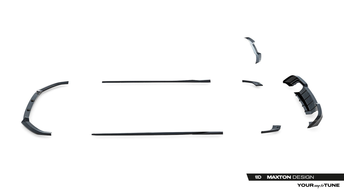 Splitter-kit för Audi S3 Sportback 8V Facelift