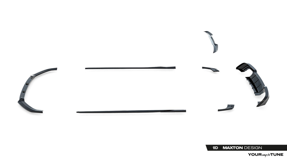 Splitter-kit för Audi S3 Sportback 8V Facelift
