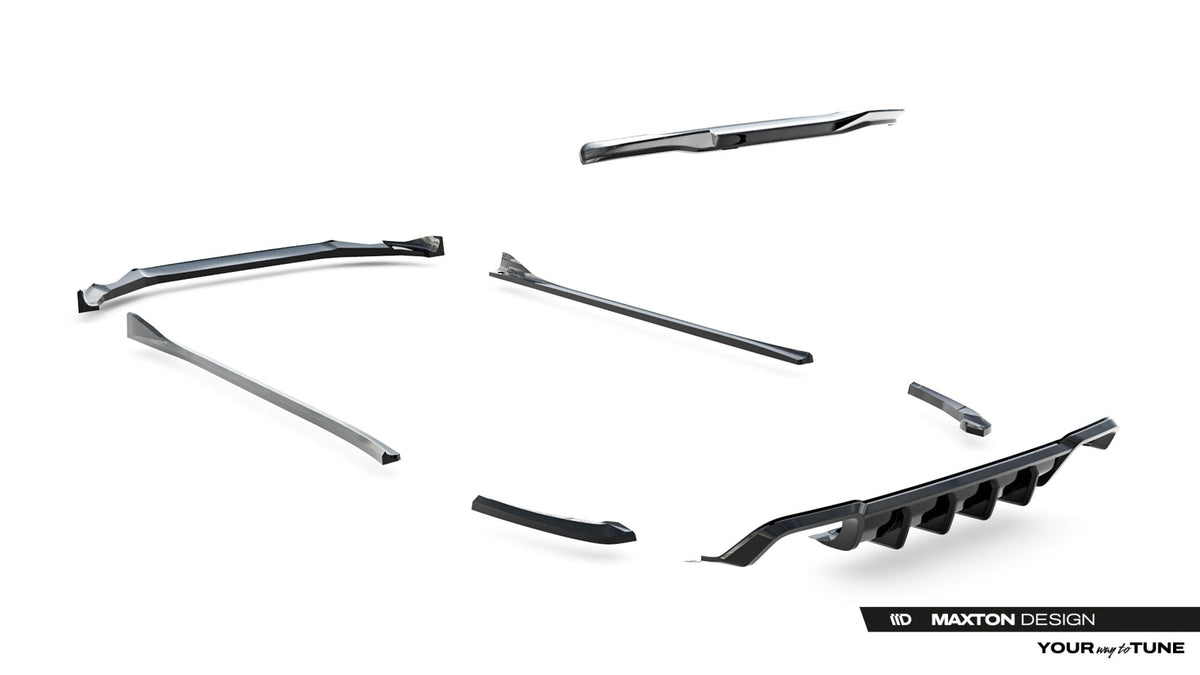 Splitter-kit för BMW X3 M F97 Facelift