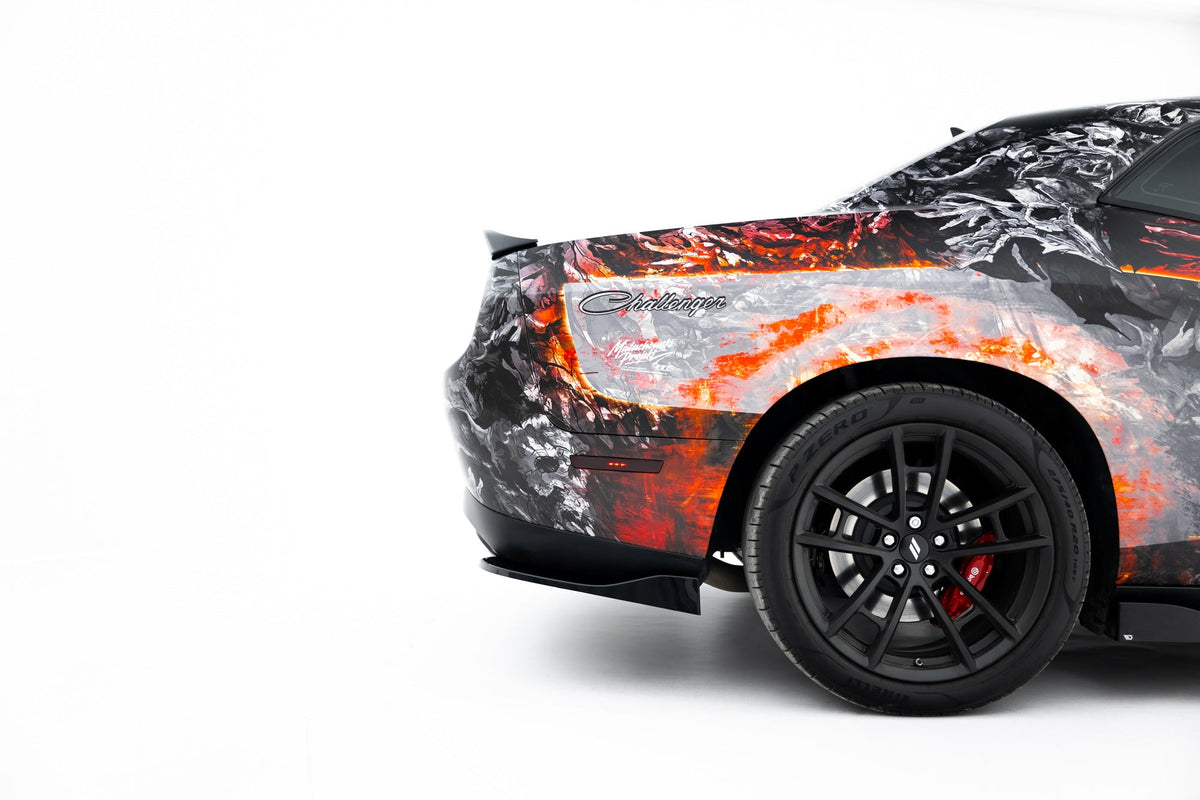 Splitter-kit för Dodge Challenger GT Mk3 Facelift